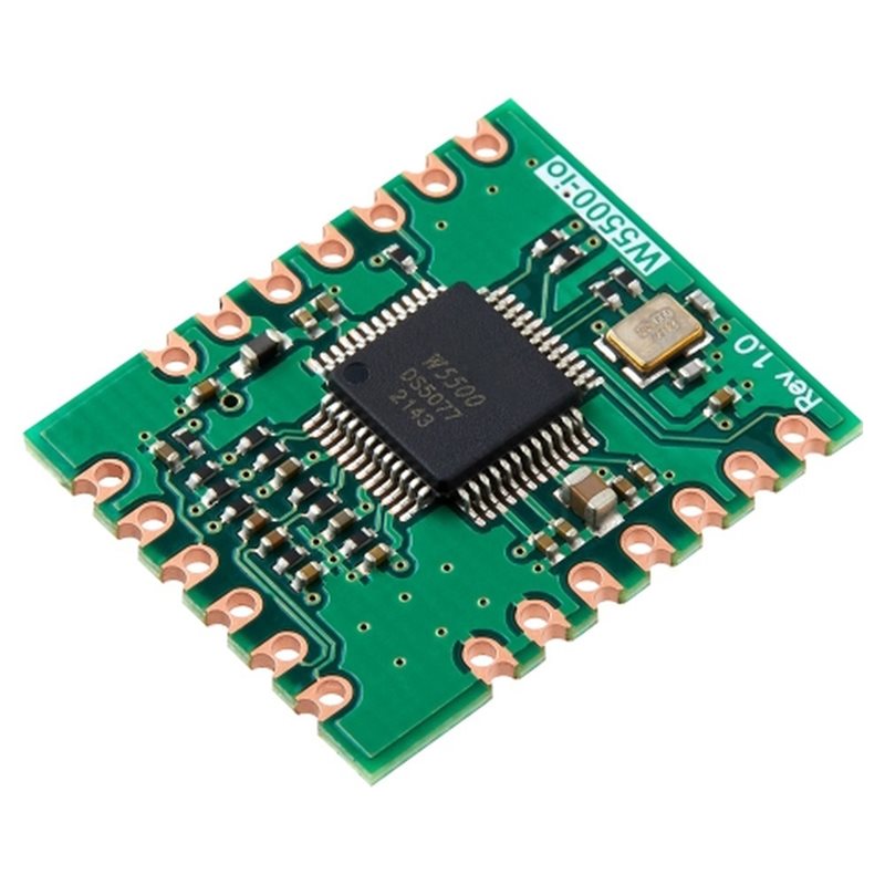 Ethernet Module W5500 - Módulo Ethernet M11K-W5500-Io, Módulo SPI a