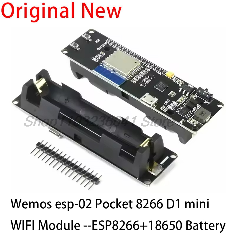 Esp8266 Nodemcu Board - Placa Base WeMos D1 ESP-02, Módulo