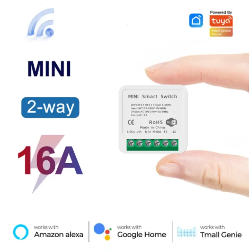 Home Automation Technology - Mini Interruptor WiFi de 16A, Aplicación