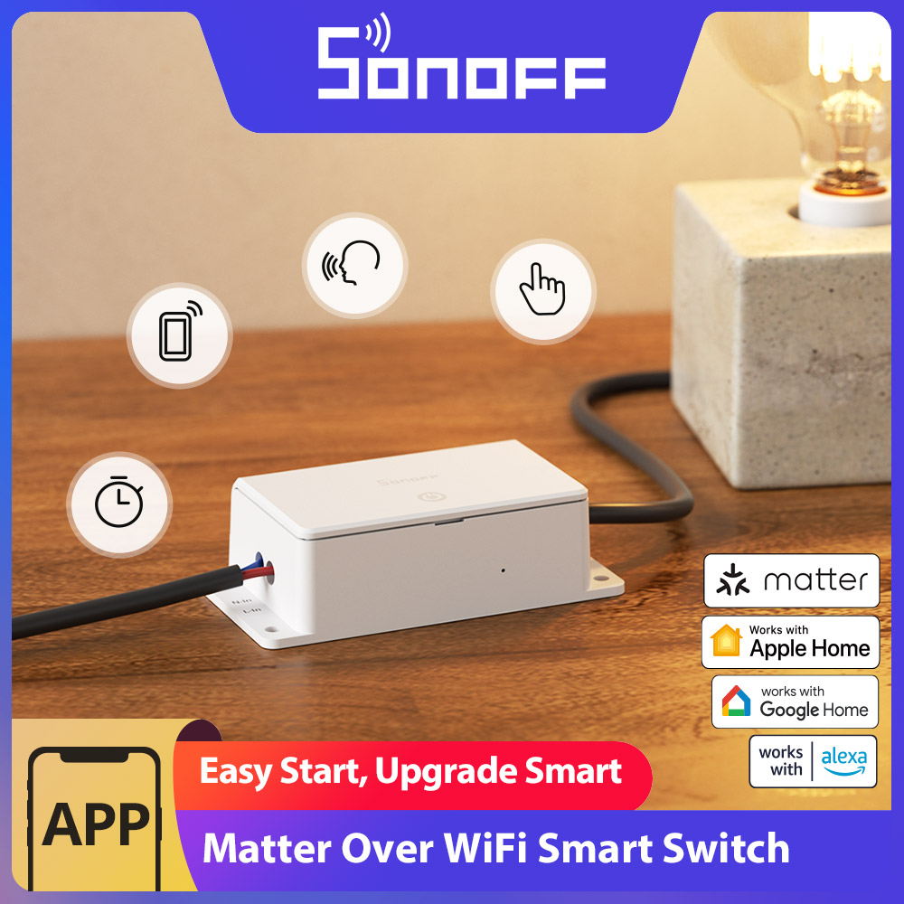 Sonoff Basic Switch - SONOFF BASIC-1GS Matter Over WiFi interruptor