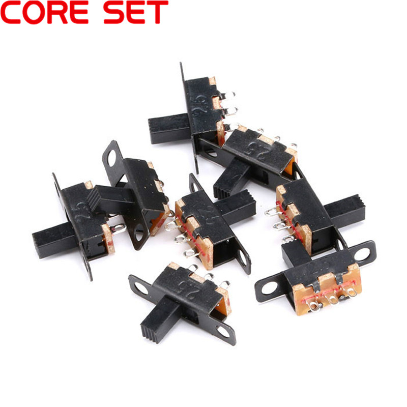 Diy Automation Projects - Interruptor deslizante SPDT negro de tamaño