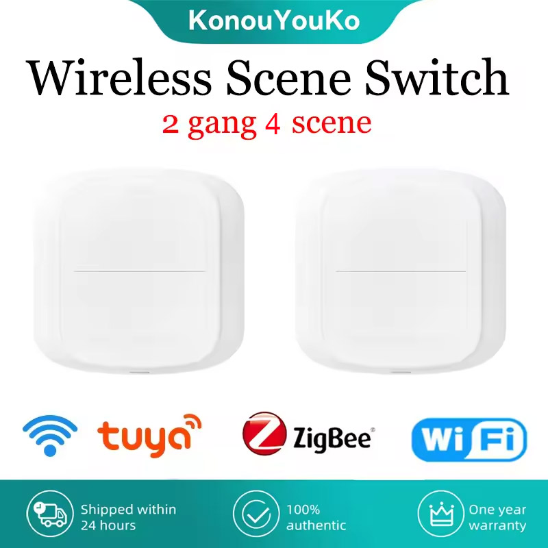 Home Automation Technology - Tuya Zigbee WiFi interruptor inteligente botón
