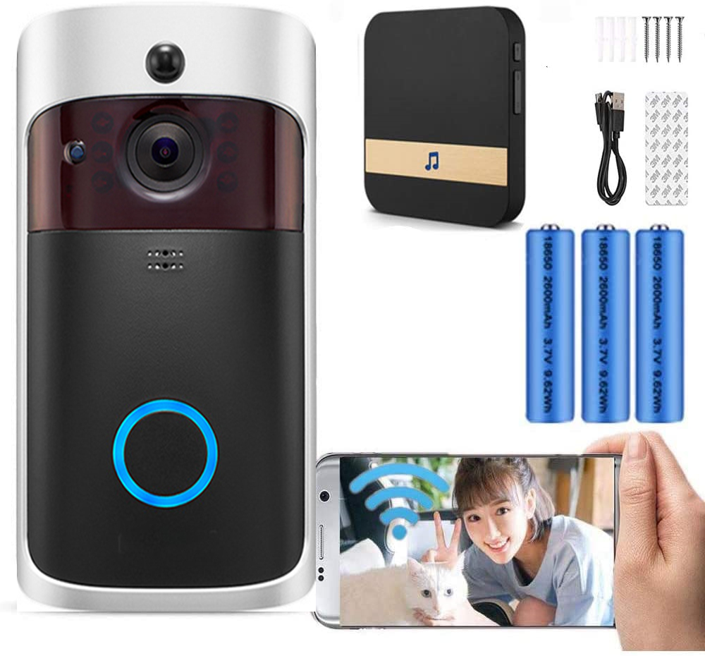 Smart Doorbell Wired - Timbre de puerta con cámara HD