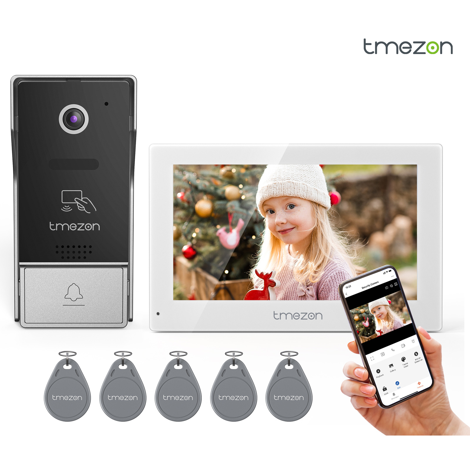 Smart Doorbell Wired - Sistema de intercomunicación portero automático inteligente