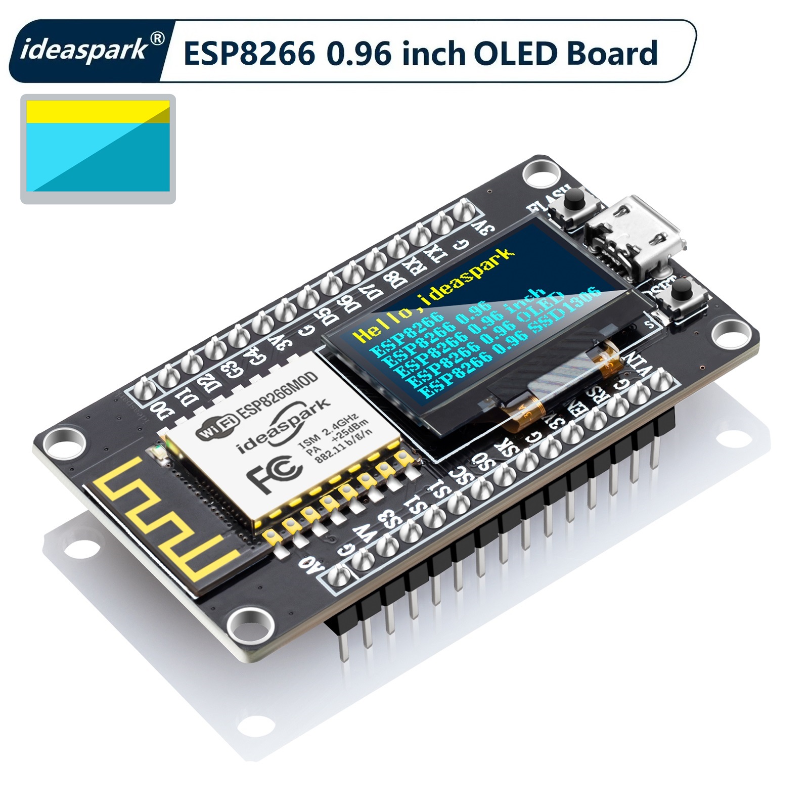 Esp8266 Nodemcu Board - Placa de desarrollo NodeMCU ESP8266 con