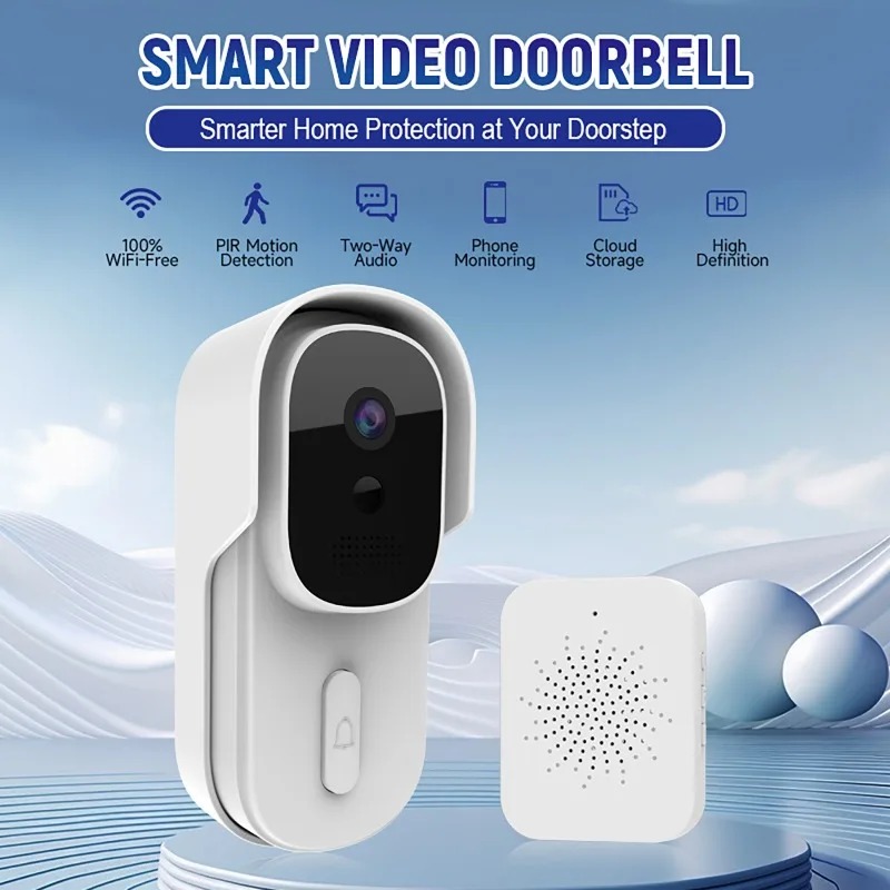 Smart Doorbell Wired - Videoportero con Audio WiFi y Vista