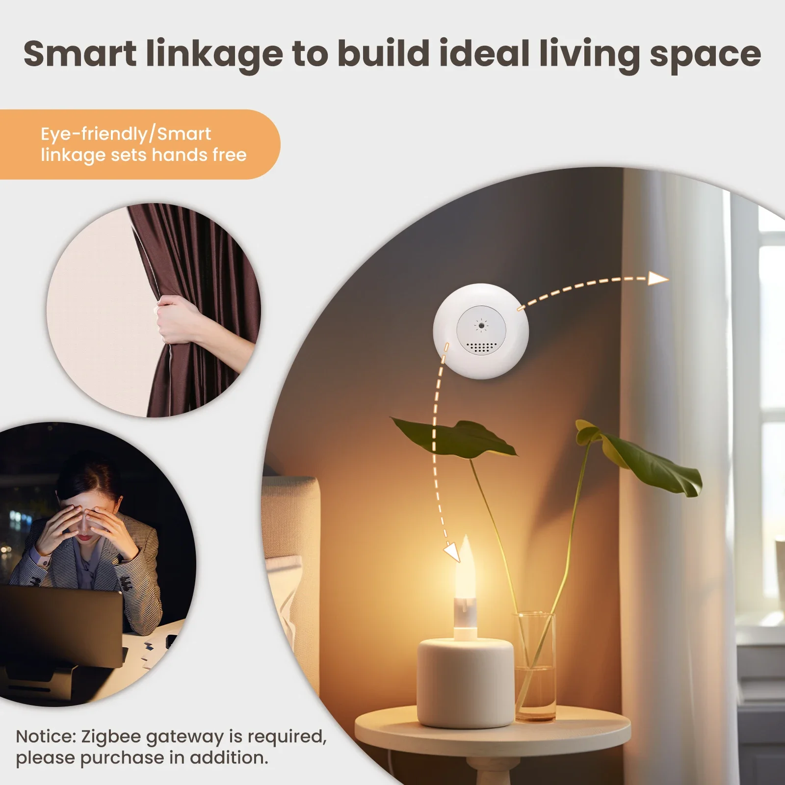 MOES Tuya Zigbee Sensor de luz - Home Automation Technology reseña y precio