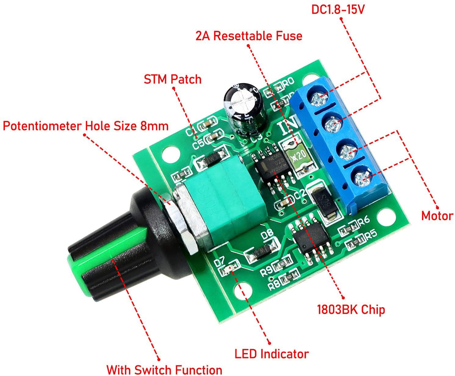 2 uds/4 uds/6 uds 1,8 V 3V 5V  - Level Shifter 3.3V reseña y precio