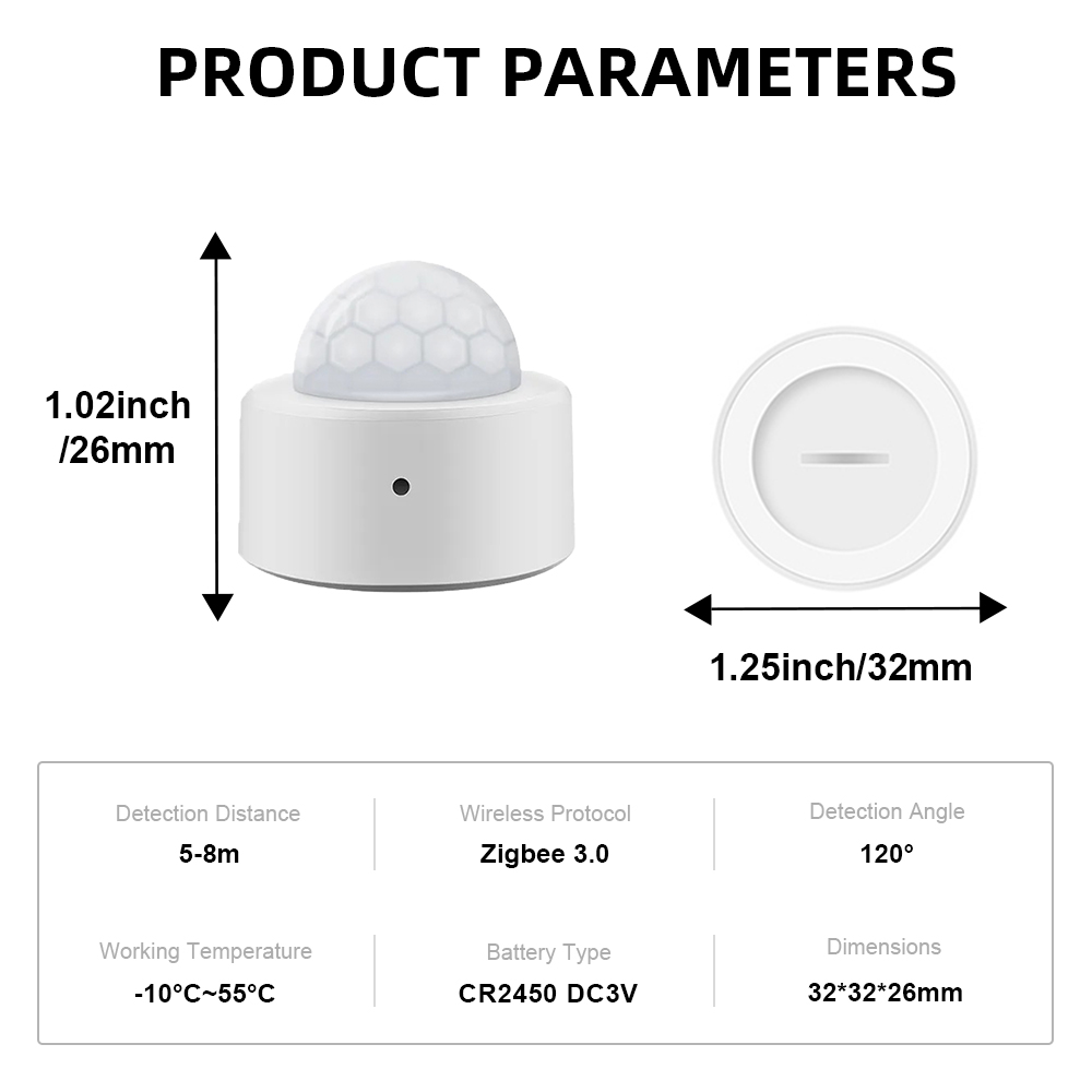 Sensor de Luz ZigBee Tuya, Sen - Home Automation Technology reseña y precio