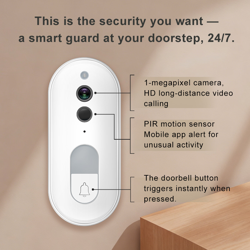 Videoportero Inteligente Tuya, - Smart Doorbell Wired reseña y precio