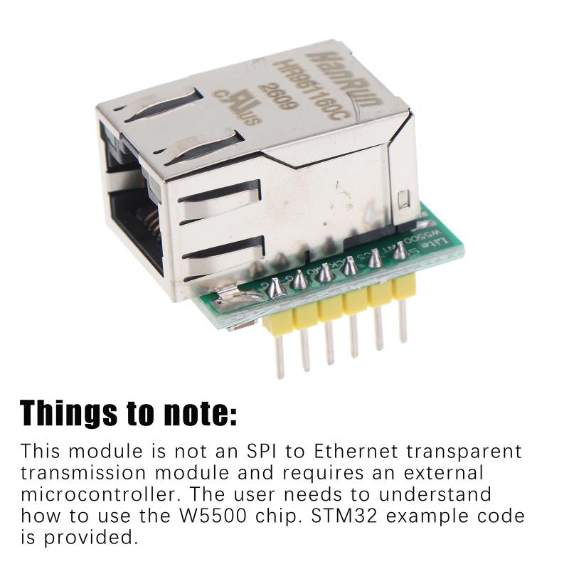 Convertidor SPI a LAN Ethernet - Ethernet Module W5500 reseña y precio