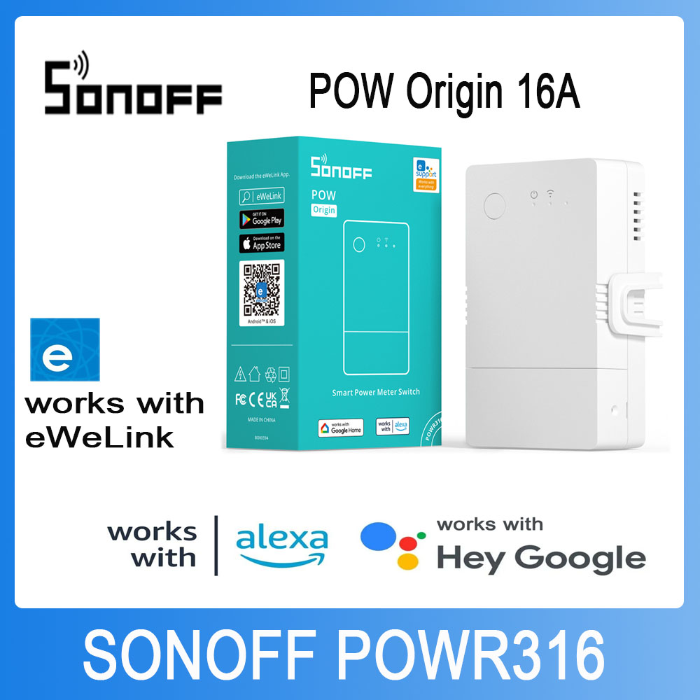 SONOFF POWR316 Pow Origin inte - Sonoff Basic Switch reseña y precio