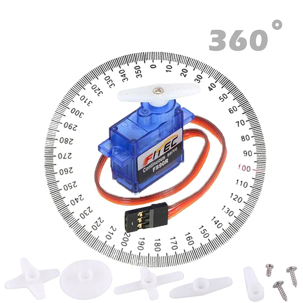 Feetech Mini FS90R Micro Servo - Diy Automation Projects reseña y precio
