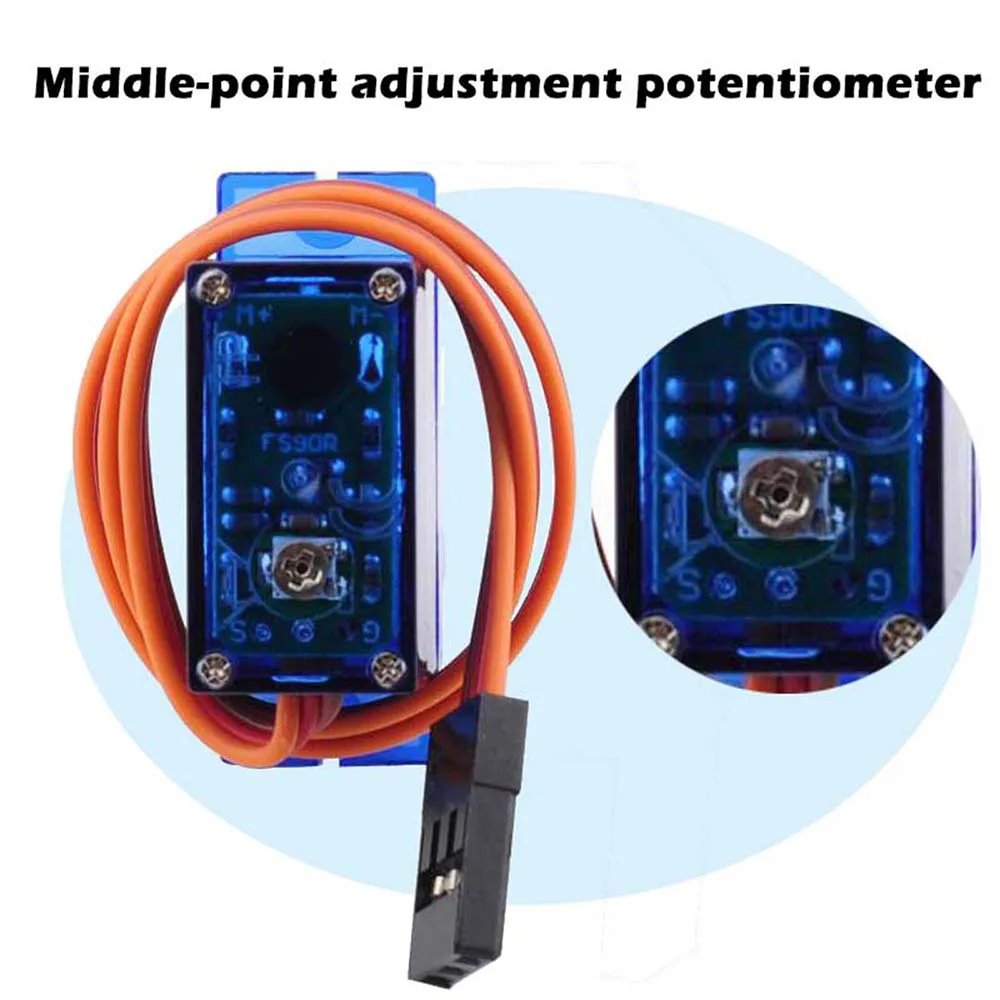 Feetech Mini FS90R Micro Servo - Diy Automation Projects reseña y precio