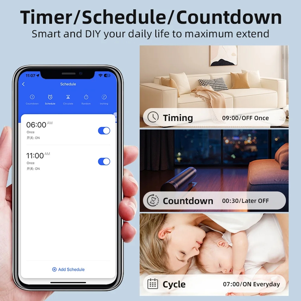 Control de vía Tuya Mini 16A W - Home Automation Technology reseña y precio