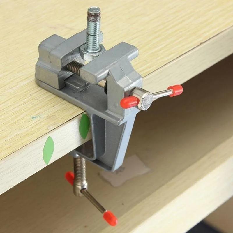 Mini tornillo de banco de trab - Diy Automation Projects reseña y precio