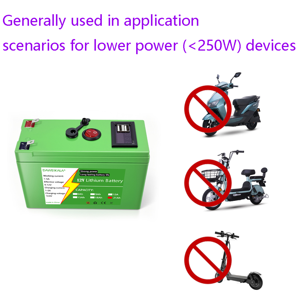 Batería de 12V 9Ah-21Ah 18650  - Home Automation Industry reseña y precio