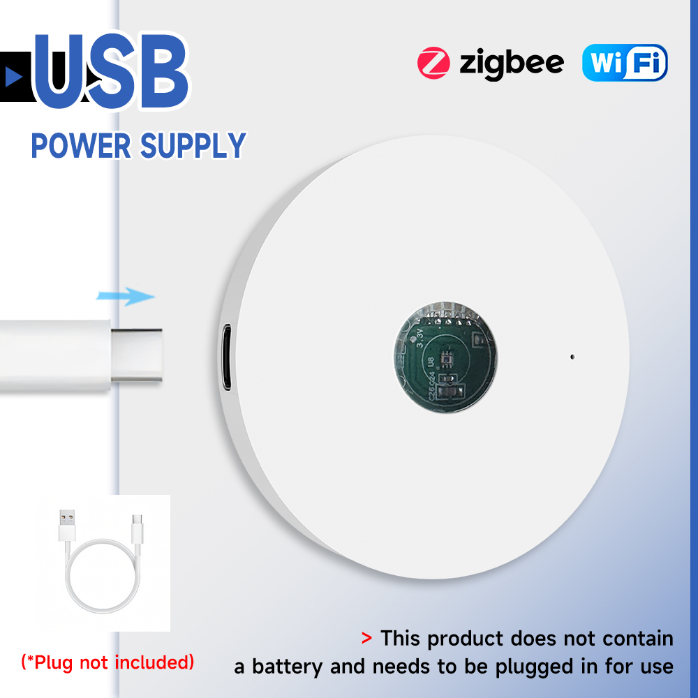 Tuya-Sensor de luz WiFi/ZigBee - Home Automation Technology reseña y precio