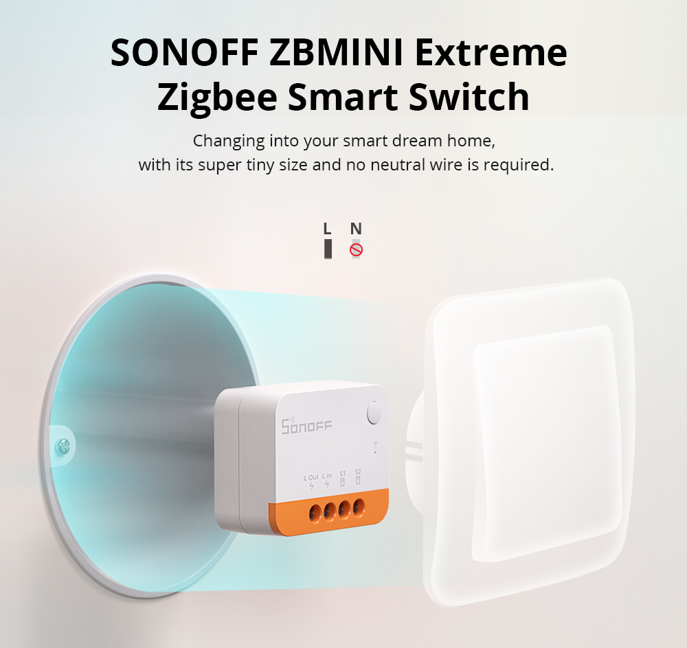 Interruptor Inteligente Zigbee - Sonoff Basic Switch reseña y precio