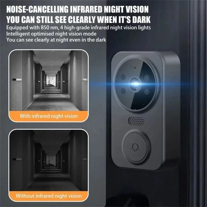 Timbre Inteligente M8 con Visi - Smart Doorbell Wired reseña y precio