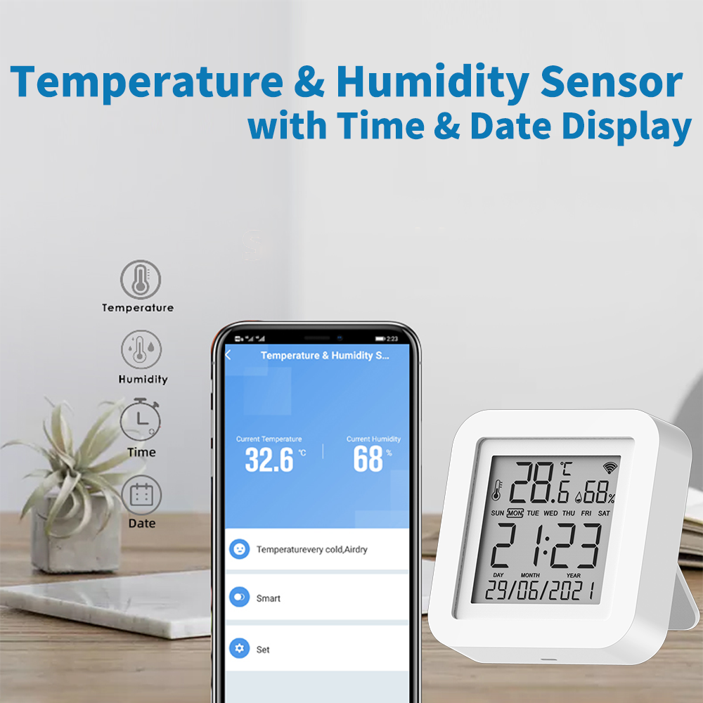 Sensor de temperatura y humeda - Home Automation Technology reseña y precio