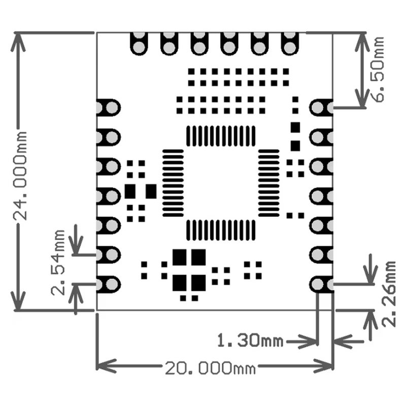 Módulo Ethernet AB42-W5500-Io  - Ethernet Module W5500 reseña y precio