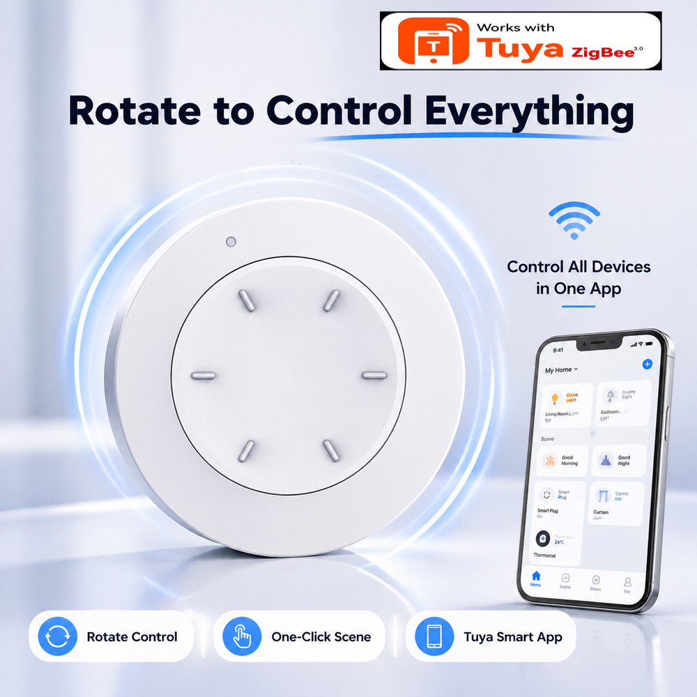 Interruptor Inteligente ZigBee - Home Automation Technology reseña y precio
