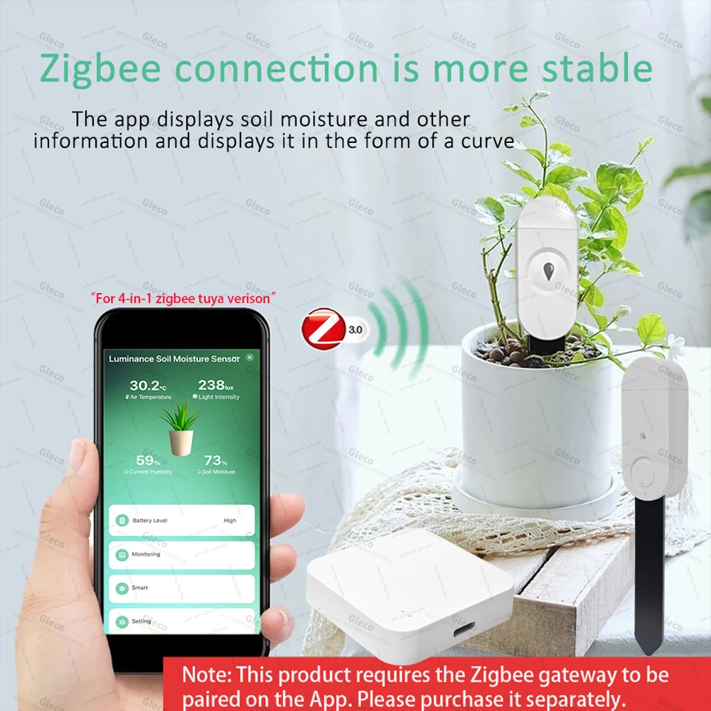 Sensor de humedad del suelo Zi - Home Automation Technology reseña y precio
