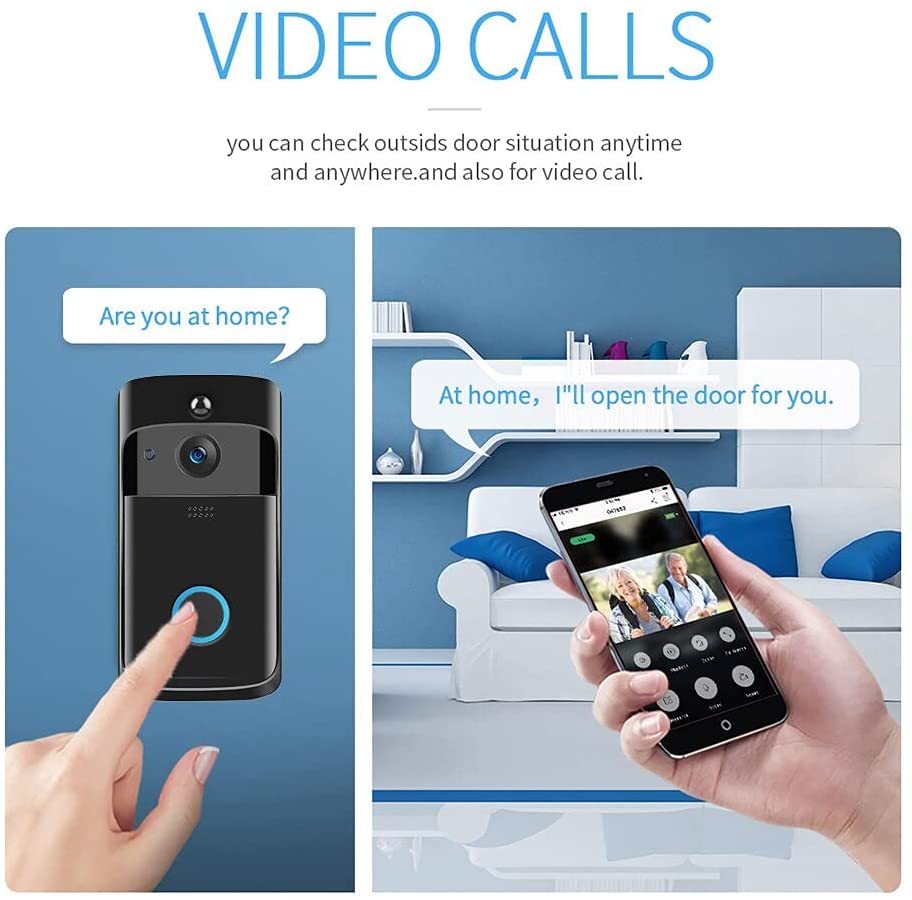 Timbre de puerta con cámara HD - Smart Doorbell Wired reseña y precio