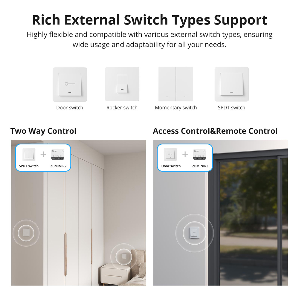 SONOFF ZBMINIR2 Extreme Zigbee - Sonoff Basic Switch reseña y precio