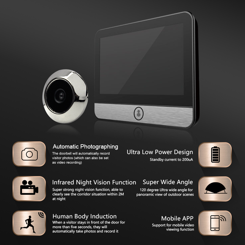 Sistema de videovigilancia int - Smart Doorbell Wired reseña y precio