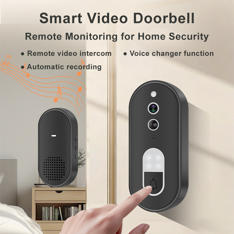 Videoportero WiFi Compatible c - Smart Doorbell Wired reseña y precio