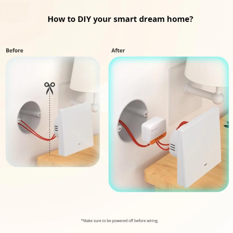 SONOFF ZBMINI-L2 Zigbee DIY Mi - Sonoff Basic Switch reseña y precio