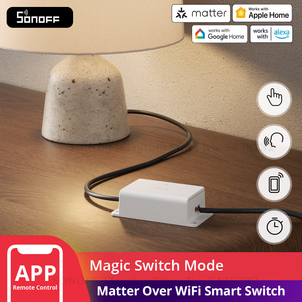 Interruptor Inteligente WiFi S - Sonoff Basic Switch reseña y precio